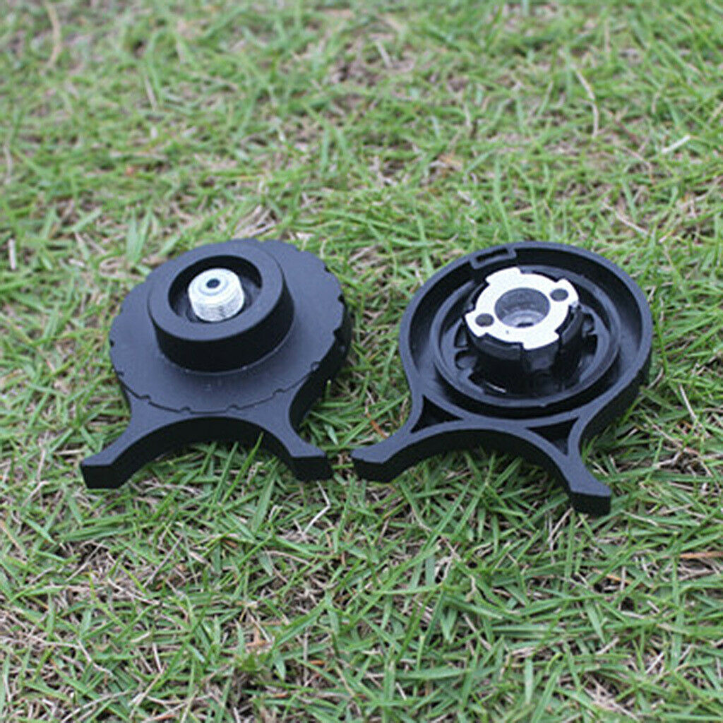 Camping Stove Round Self-seal Conversion Head Long Gas Cylinder Adapter