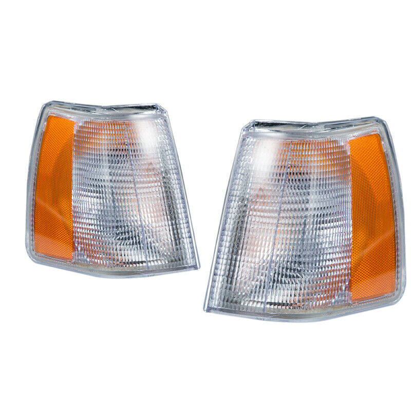 Pair Corner Marker Turn Light Signal Side Cool Style Fits For Volvo 960 940 740