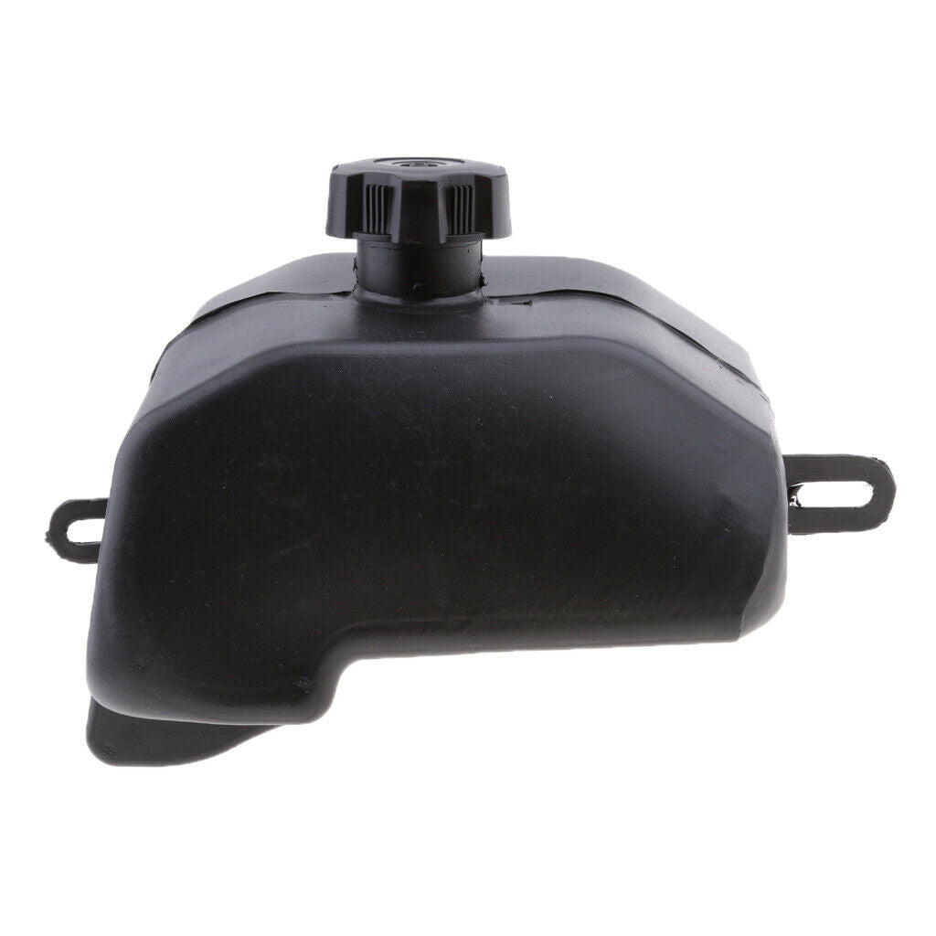 Black Gas Fuel Tank Fits 50 90 110 125cc Quad Dirt Bike ATV 4 Wheeler Black