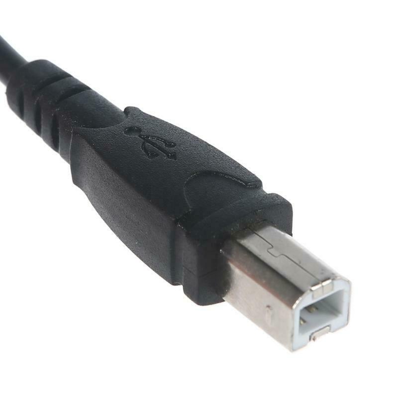 Wearproof Printer Cable USB C Type-C to USB B Adapter Fast Laptop Charging Wire