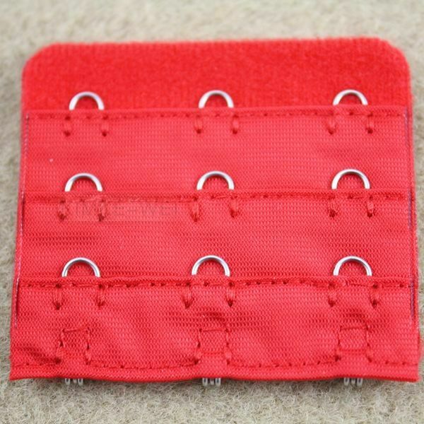 6 Colours Colors Bra Back Extender - 3 x 3 Rows / Hooks