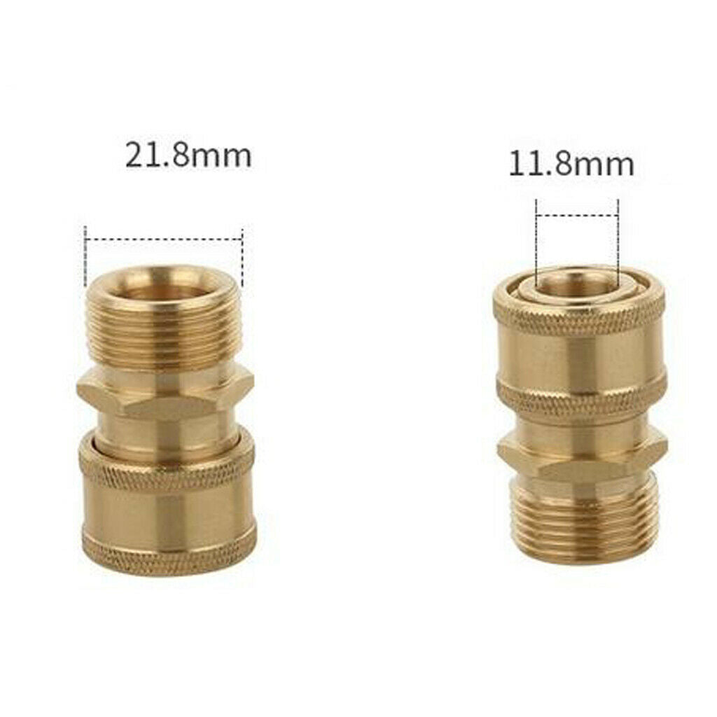 4pc Quick Release Connectors Garden Hose Tool Quick Adaptor Pipe Fitting