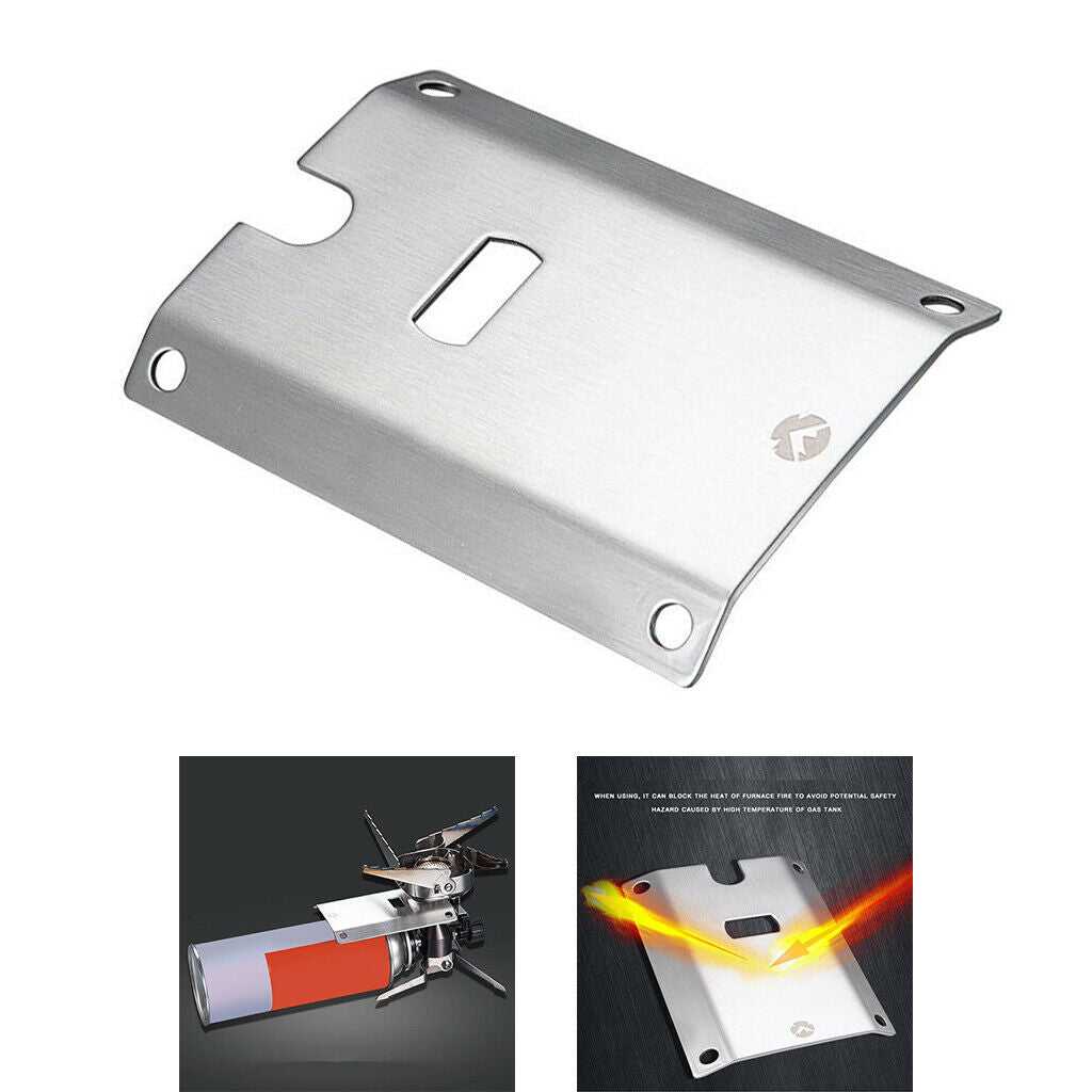 Outdoor Stainless Steel Stove Thermal Baffle Burner Safe Gear for JCB