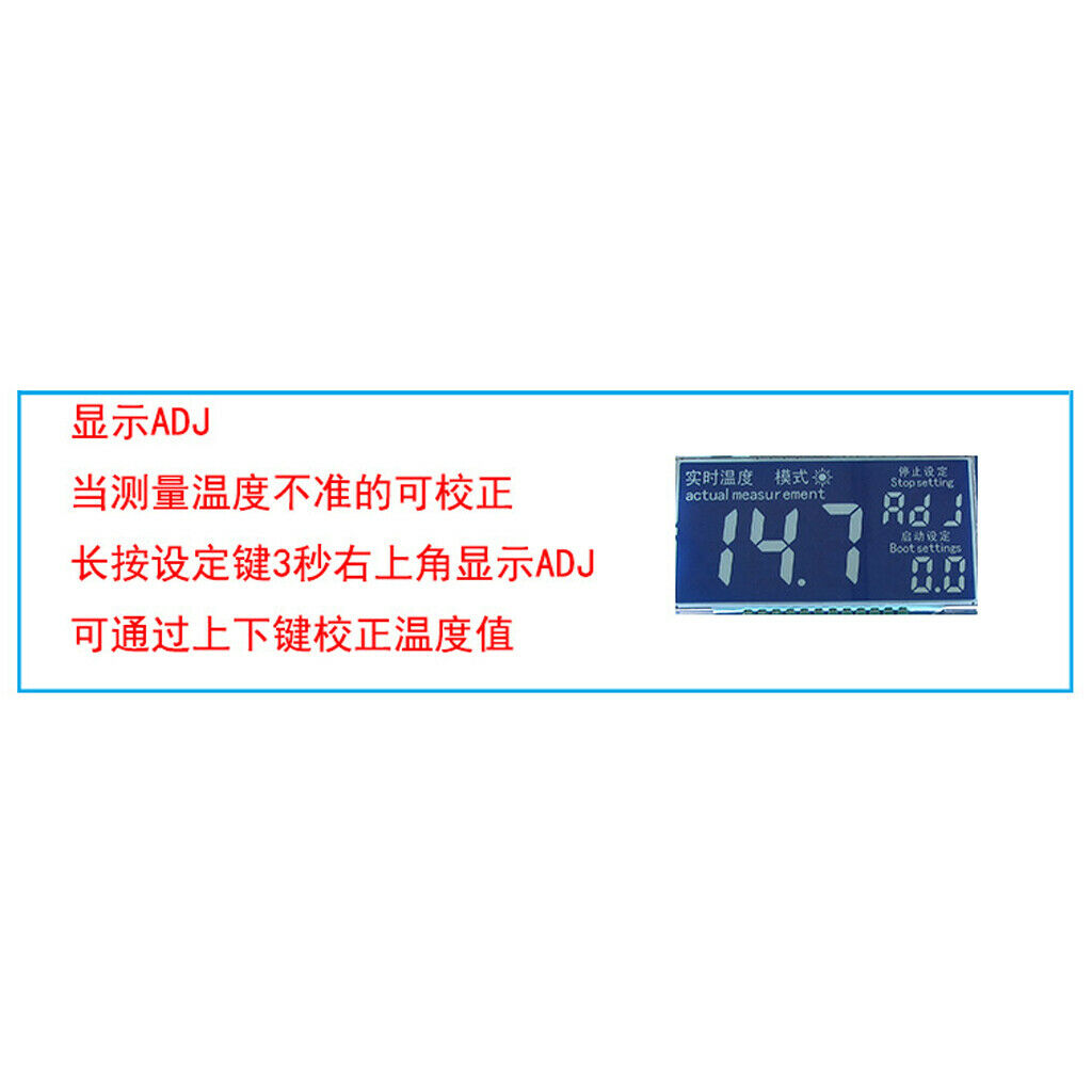 Digital 220V Temperature Controller Thermostat Control High Precision 0.1