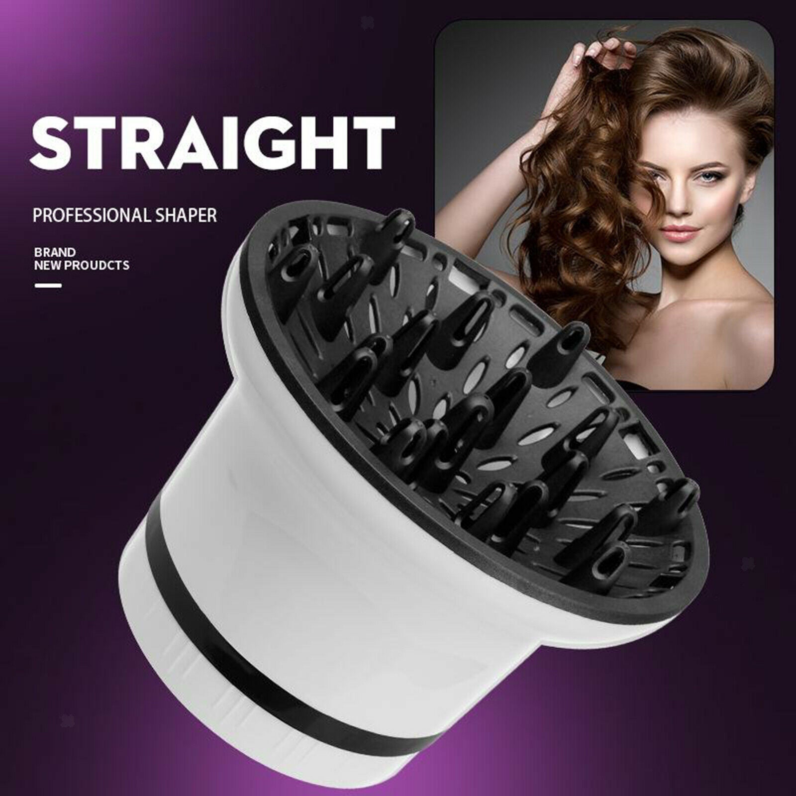 Hair Diffuser for Curly Hair Suitable for Hair Dryer with 1.4 Nozzle