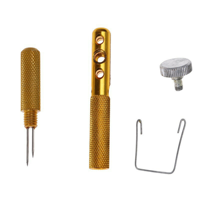 Fishing Line Knot-tying Tool Tied Hook Manual Dual Needle Wire Fishing To JD