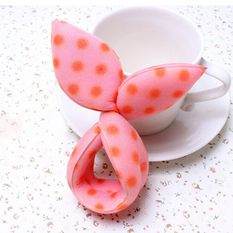 Rabbit Ear Magic Sponge Hair Styling Curler Roller Donut Bun Maker Twist'Tool XC