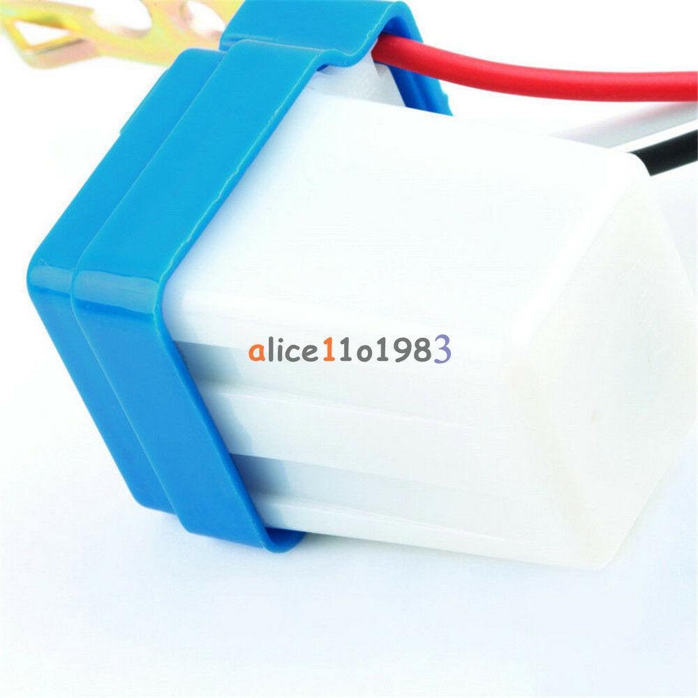 AS-10 Auto On Off Street Light Switch Photo Control Sensor DC AC 12V 10A 50-60Hz