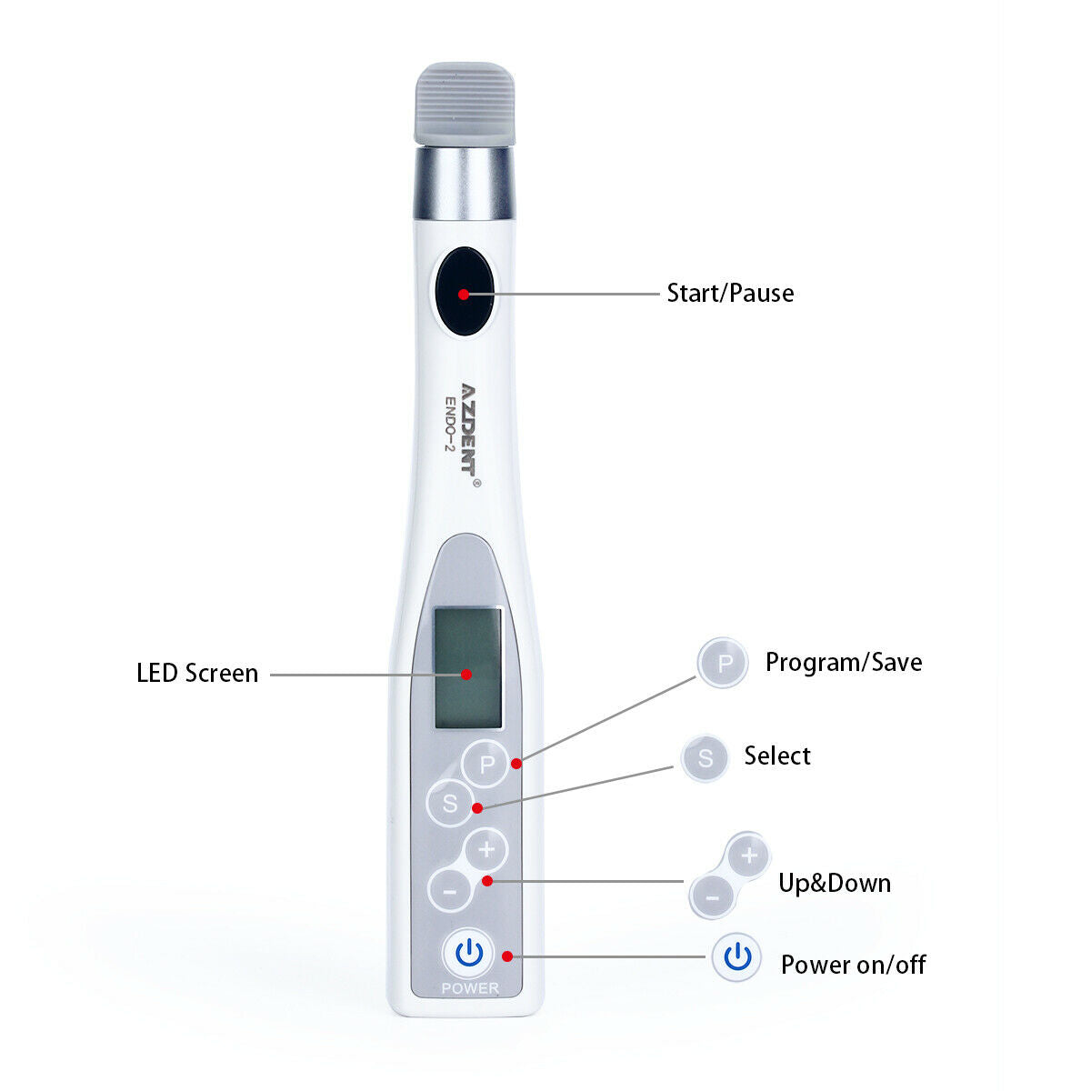 Dental Endo Motor Wireless 16:1 Contra Angle Handpiece Endodontic Motor T-FINE-Ⅱ
