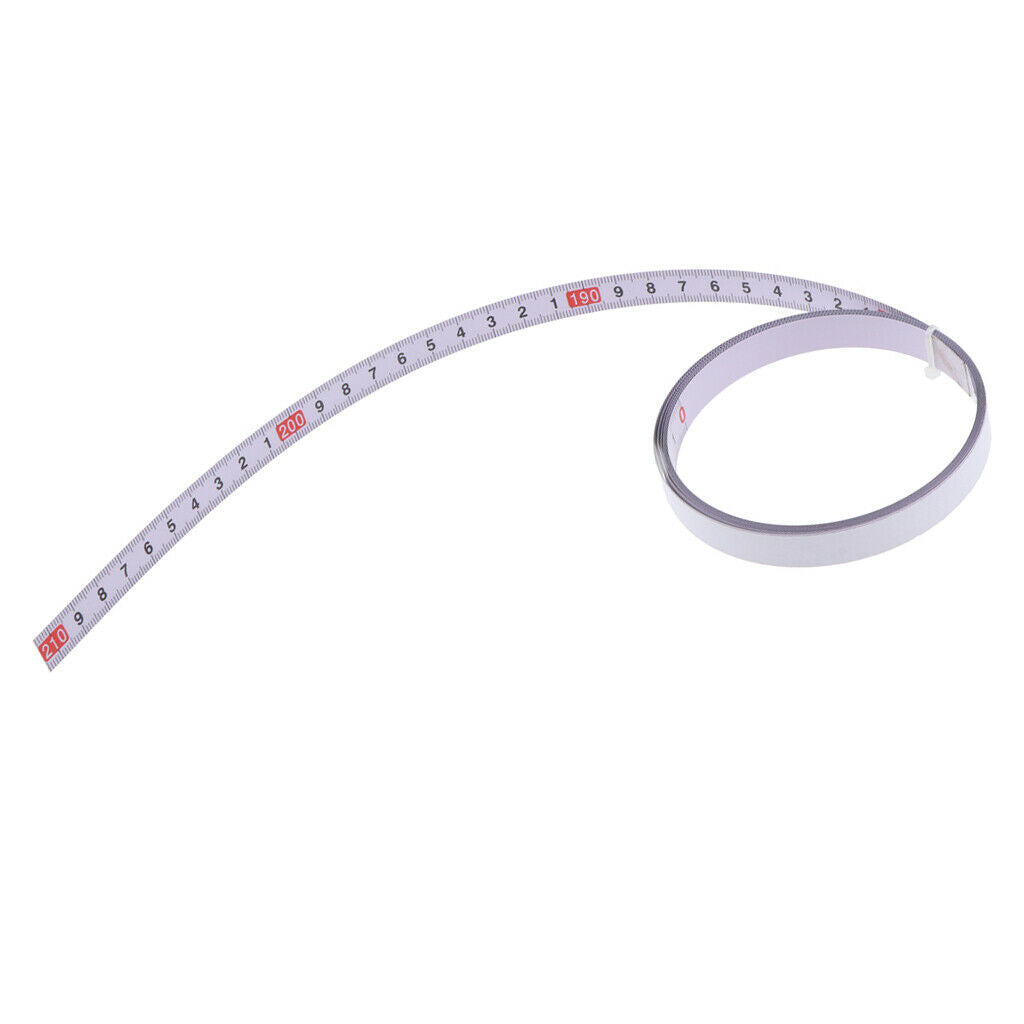 2m Metal Stainless Steel Ruler Measuring Metric Carpenter Woodworking Tools