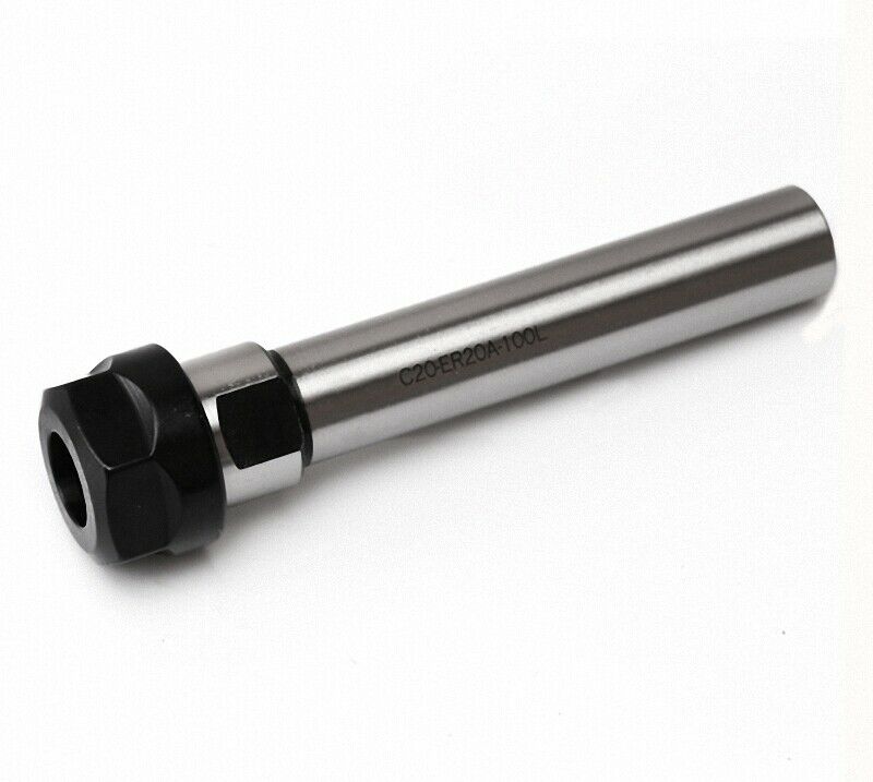 1 of C20 ER20A 100L Collet Chuck Holder Straight Shank for CNC Milling