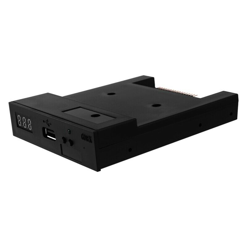 Version Sfr1M44-U100K Black 3.5 Inch 1.44Mb Usb Ssd Floppy Drive Emulator For X7