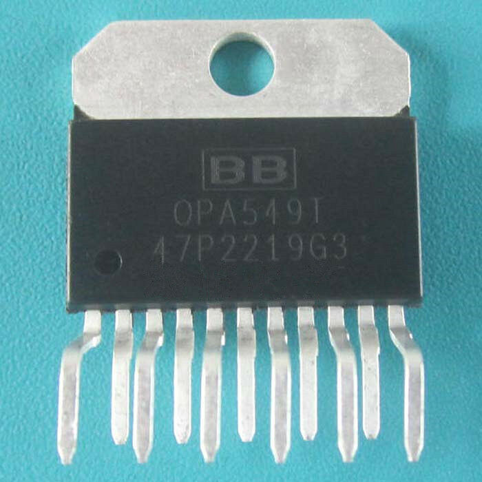 5PCS OPA549T IC OPAMP PWR 900KHZ SGL TO220-11 OPA549 549T