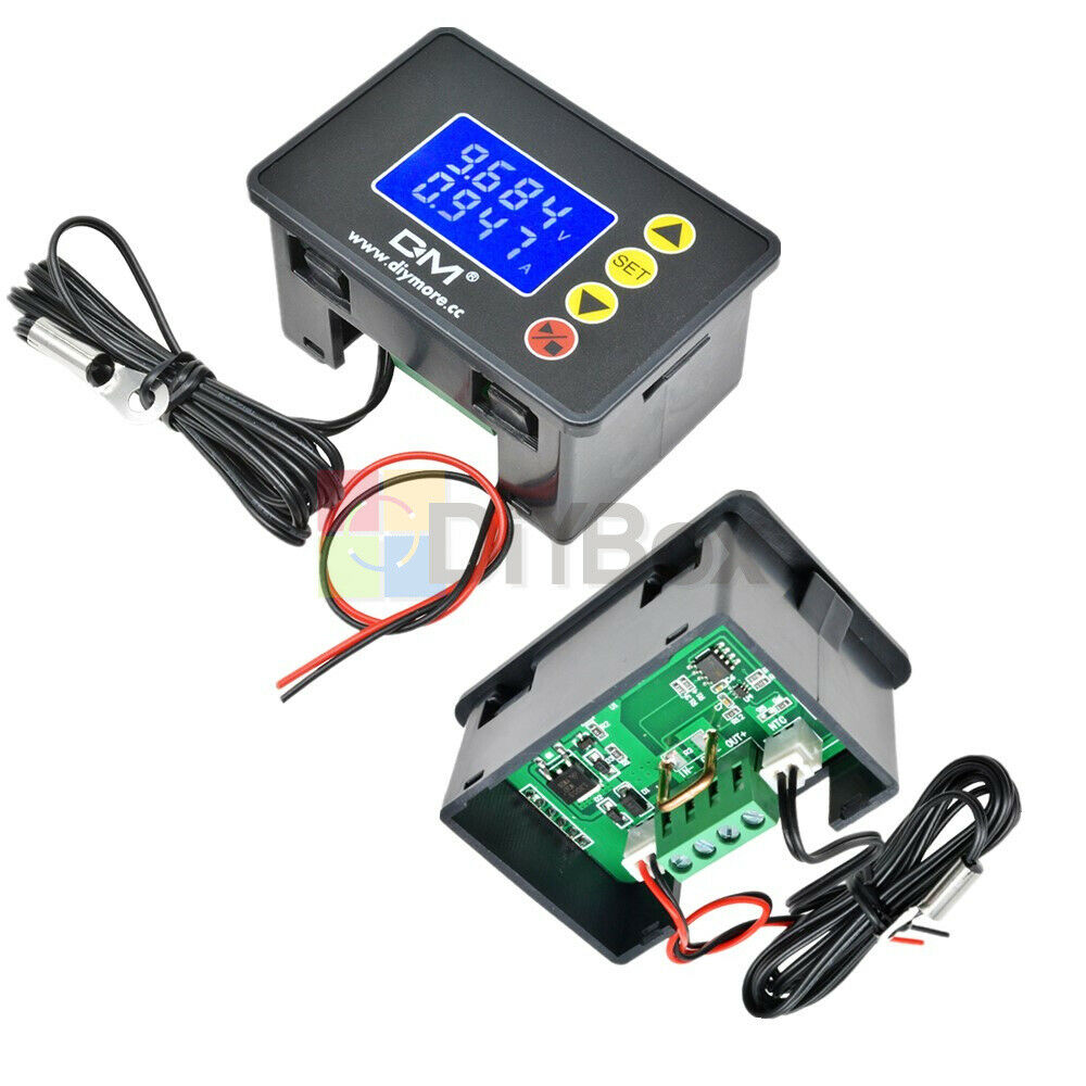 1.37"Inch LCD 4-digit 0-100V 10A 1000W Voltage Current Temperature Power Tester