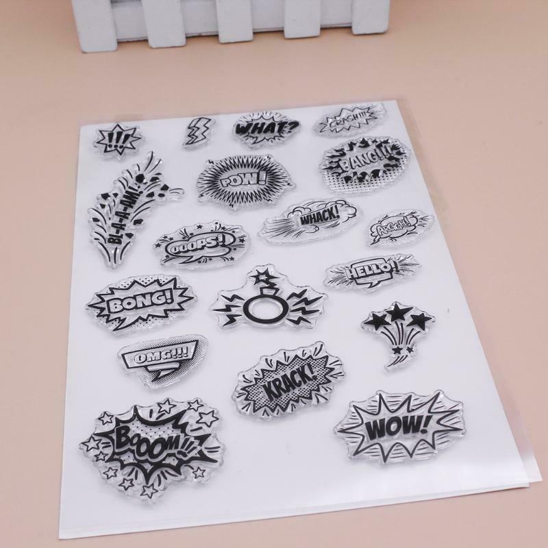 Wow Silicone Clear Seal Stamp DIY Scrapbooking Embossing Photo Album Decorative