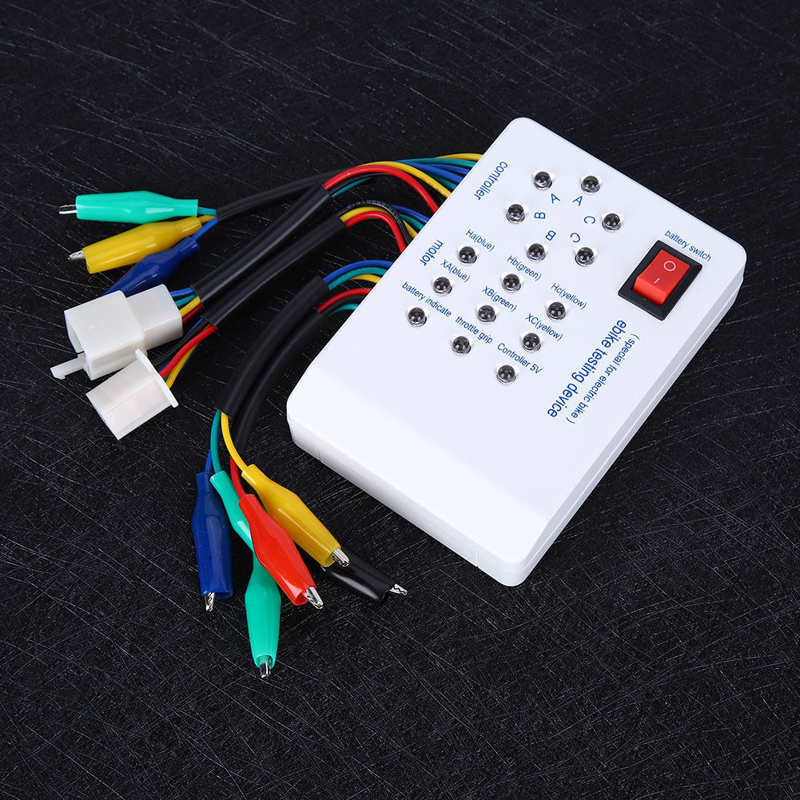 Brushless Motor Controller Tester 24V/36V/48V/60V/72V Electric Bicycle Scooter
