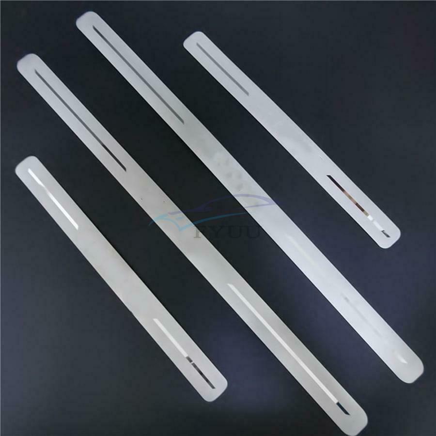 4× Front Rear Door Car Stainless Steel Door Sill Scuff Plate For 18-21 Ford F150