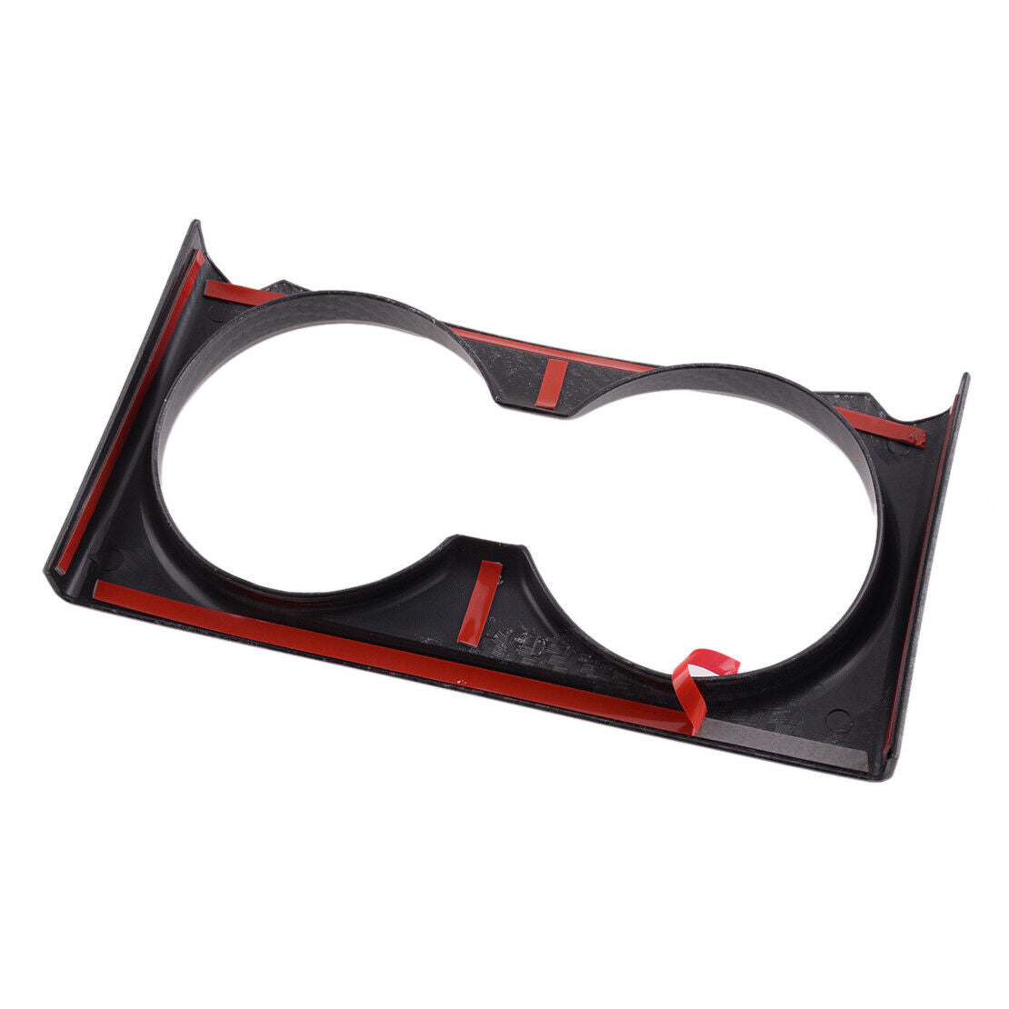 Carbon Fiber ABS Cup Holder Cover Trim Fit for Mazda CX-5 KF 17-21