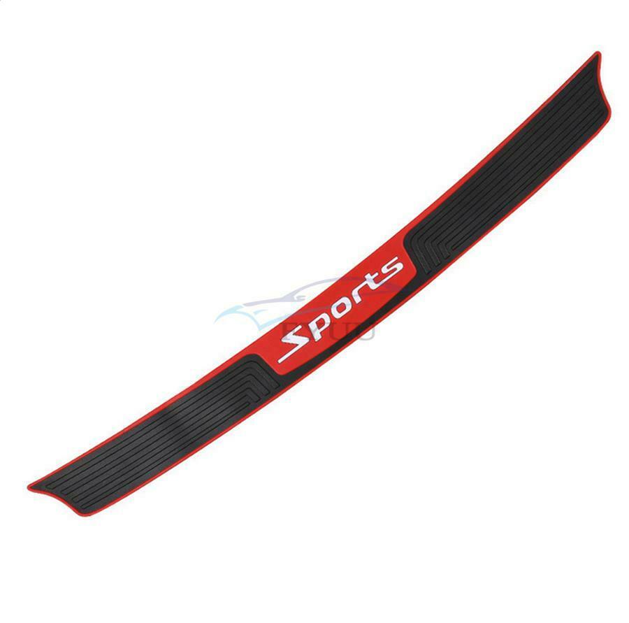 1PCS 90 x 8CM Black Car Trunk Rubber Door Sill Anti-scratch Protection Strip