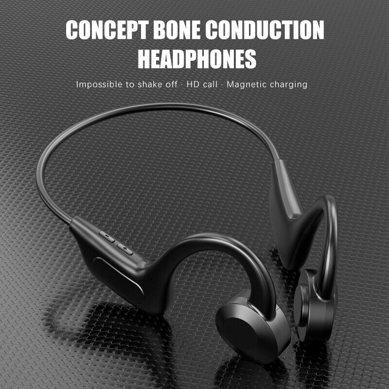 Sport Wireless Bluetooth Headphones Bone Conduction Earphones Earbuds Headset