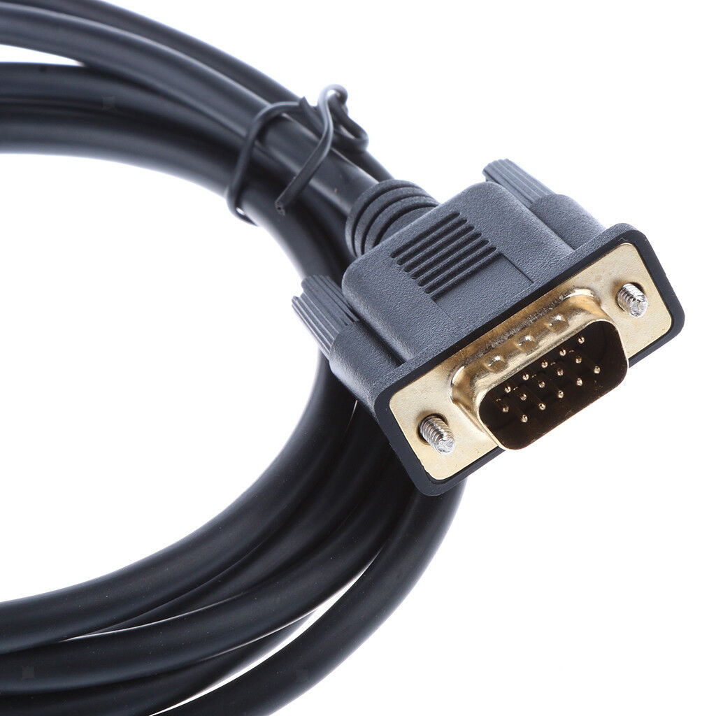 1.8meter Mini DisplayPort DP to VGA Cable Low-profile for MacBook Pro 13/15"