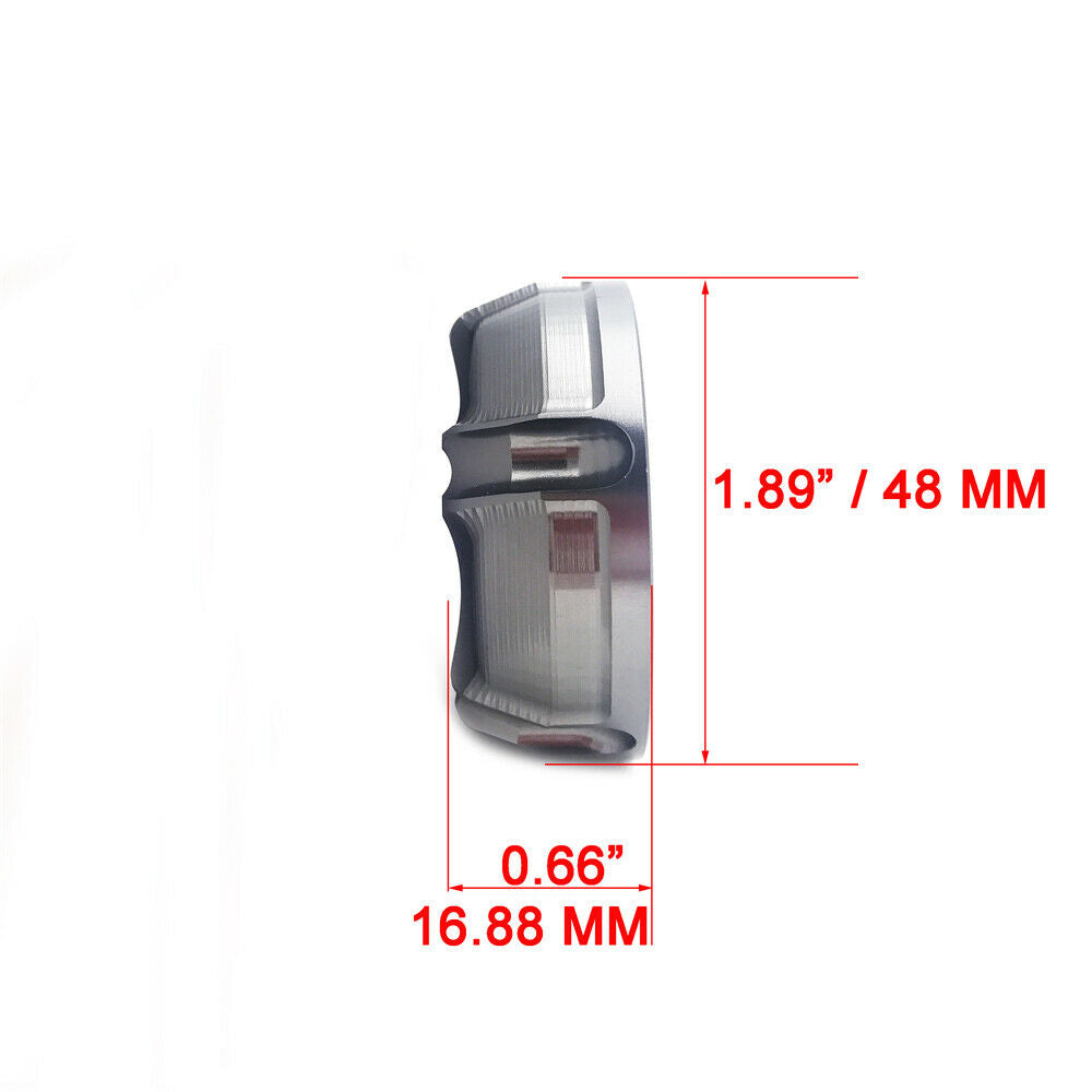 Motorcycle Front Brake Fluid Bottle Master Cylinder Oil Reservoir Cup 38mm