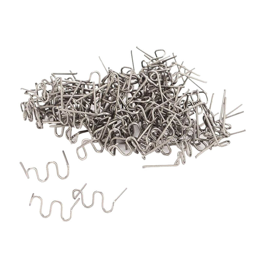 200pcs 0.8mm Mixed Welding Staples for Car Bumper Welder Welding Repairing