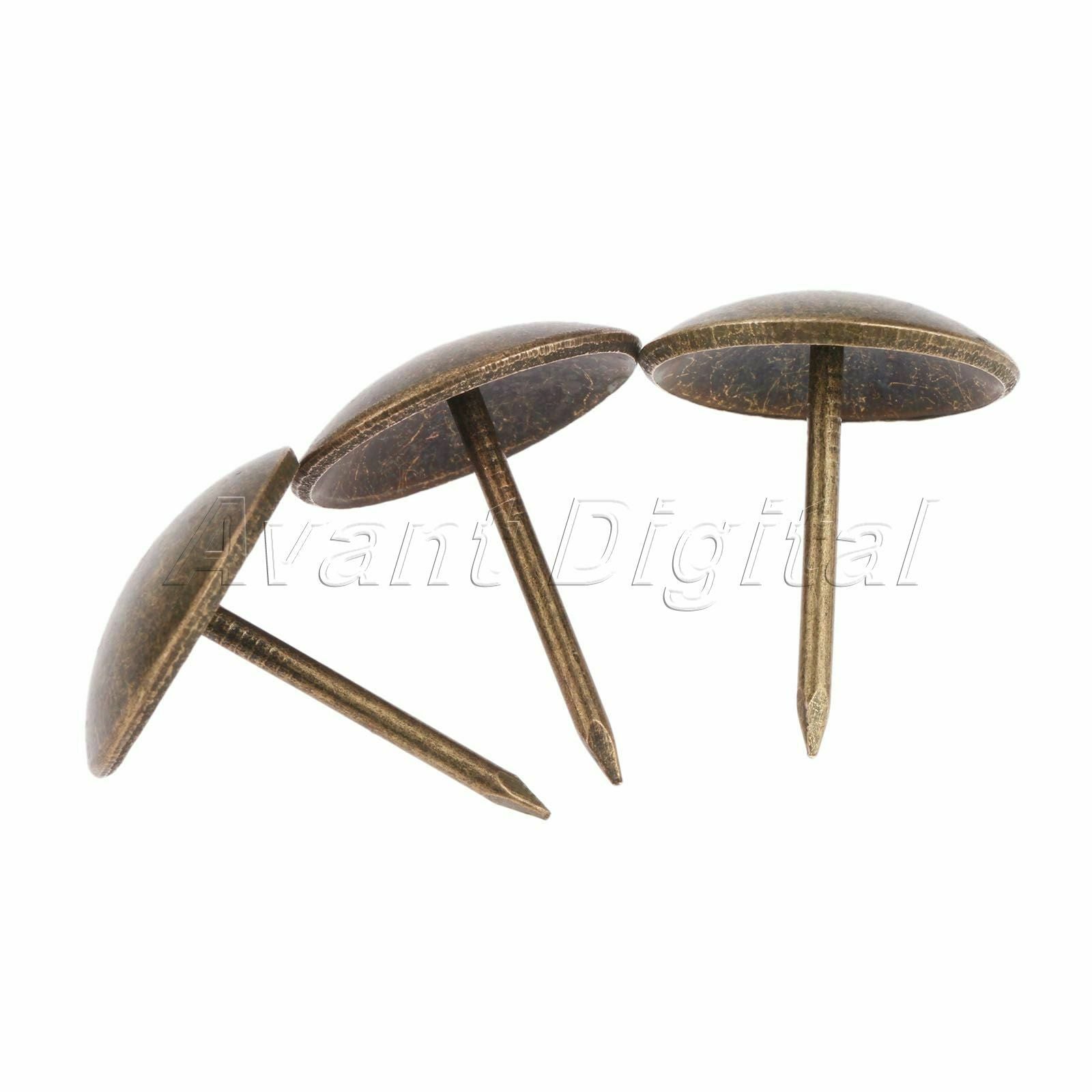 10pcs Upholstery Tacks Studs Pins Nails Sofa Jewelry Box Furniture Decorative