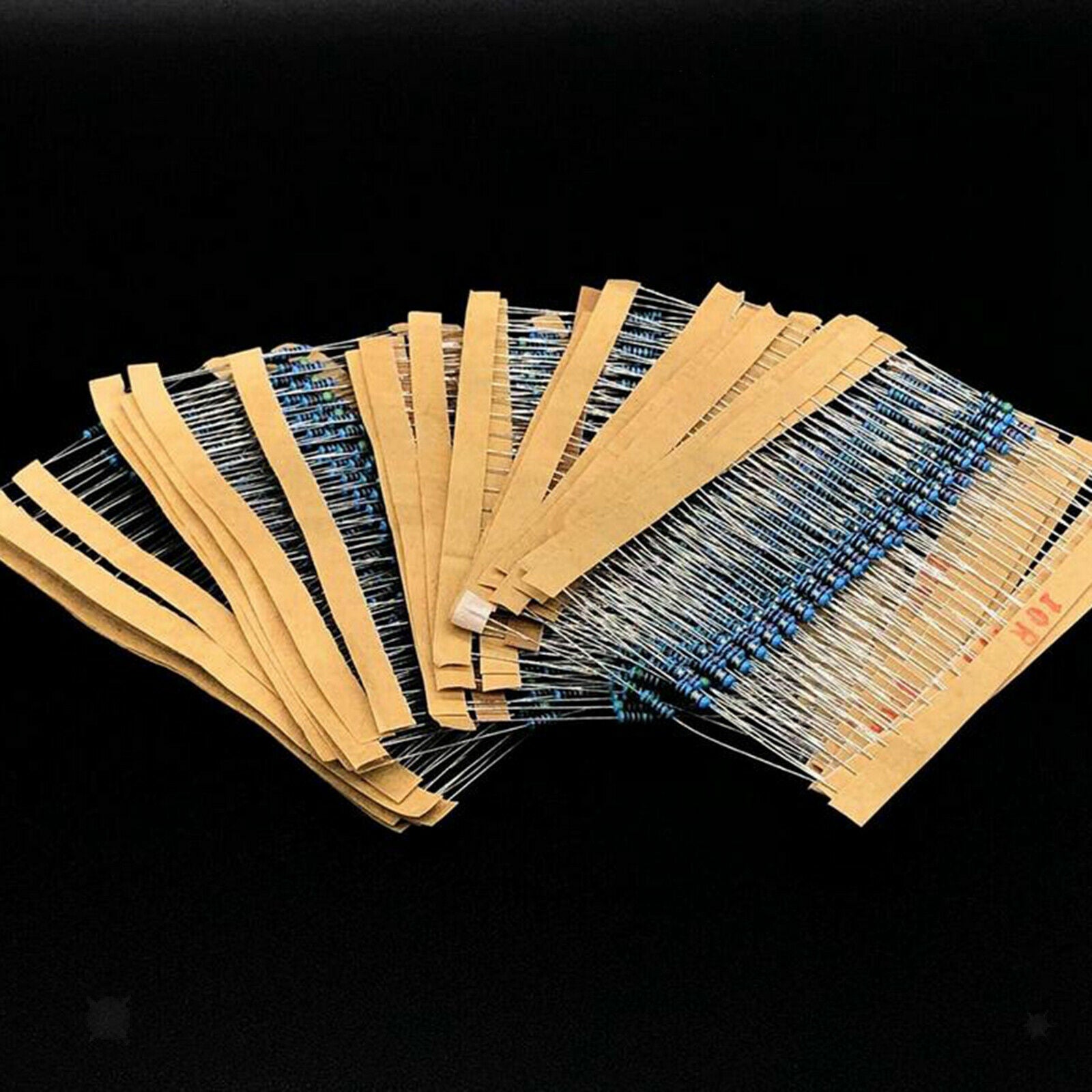 Metal Film Resistor Assortment kit LED Capacitor Transistor Pack DIY Components