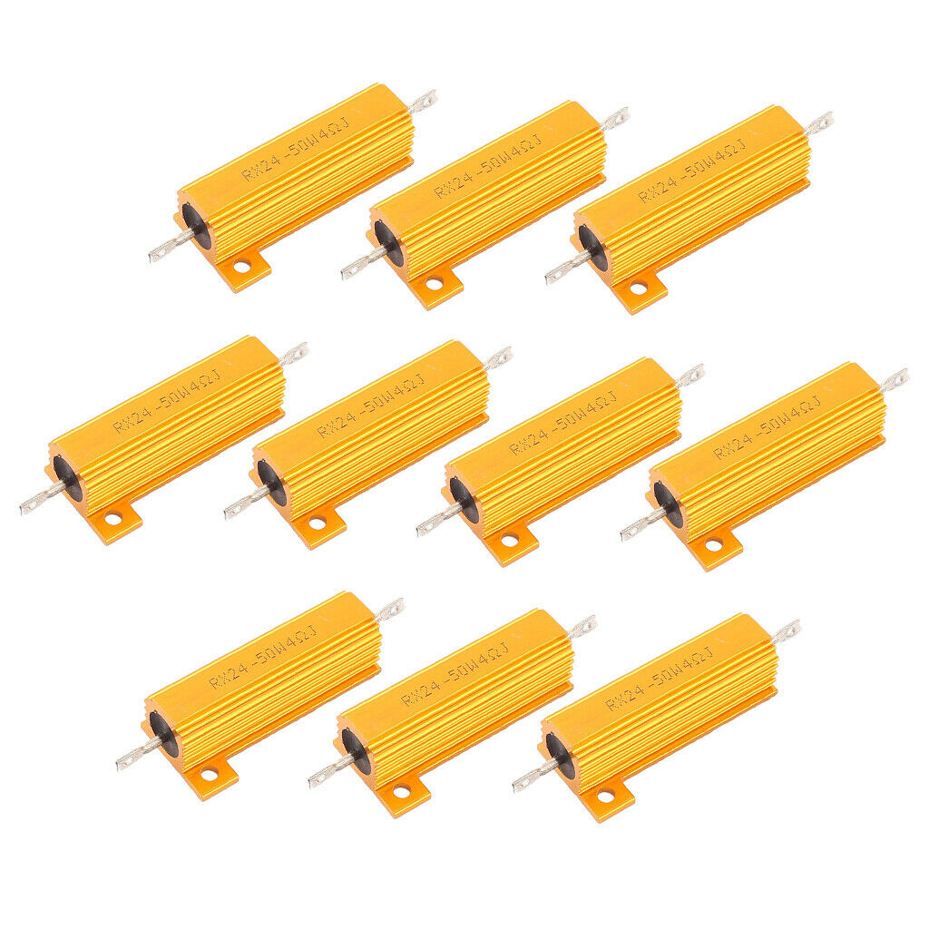 10 Pieces 50W Aluminium Clad Power