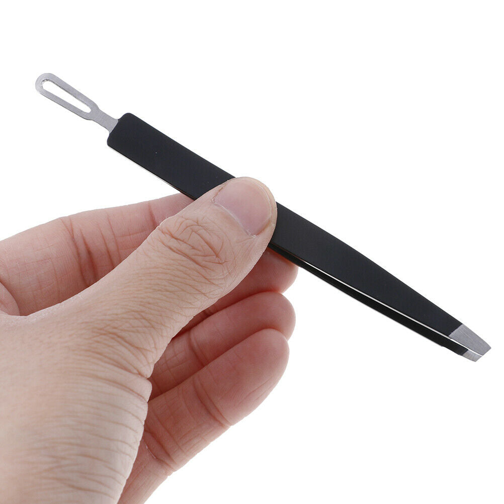 1Pc Eyebrow Clip Tweezers Double Head Tweezers Acne Extractor Acne Remove.l8