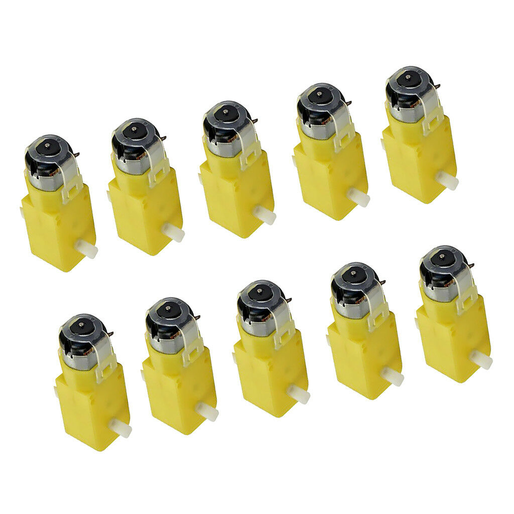 10Pcs/Set Intelligent Car TT Motor Launch Smart Car Geared Motor for