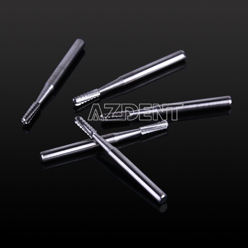 10X Dental Tungsten Steel Carbide Burs for High Speed Handpiece FG1558 10pcs/box