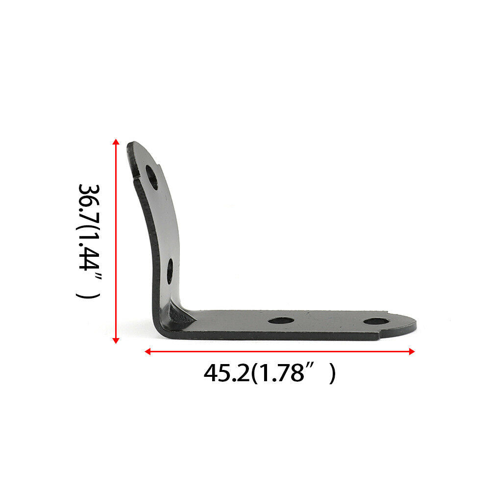 2pcs Glove Box Lid Hinge Snapped Hinge Brackets with Screws For Audi A4 B6 B7 8E