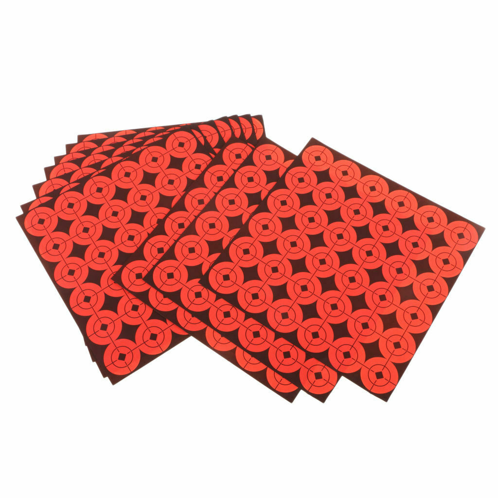 1080Pcs/30 Sheets Shooting Practicing Training Stickers Self Adhesive Target