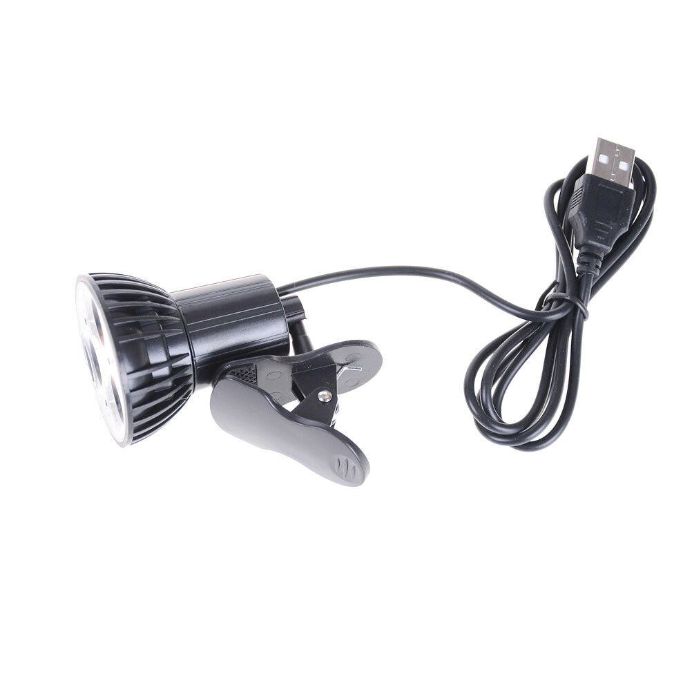 Flexible Super Bright 3 LED Clip On Spot USB Light Lamp For Laptop PC Fh .l8