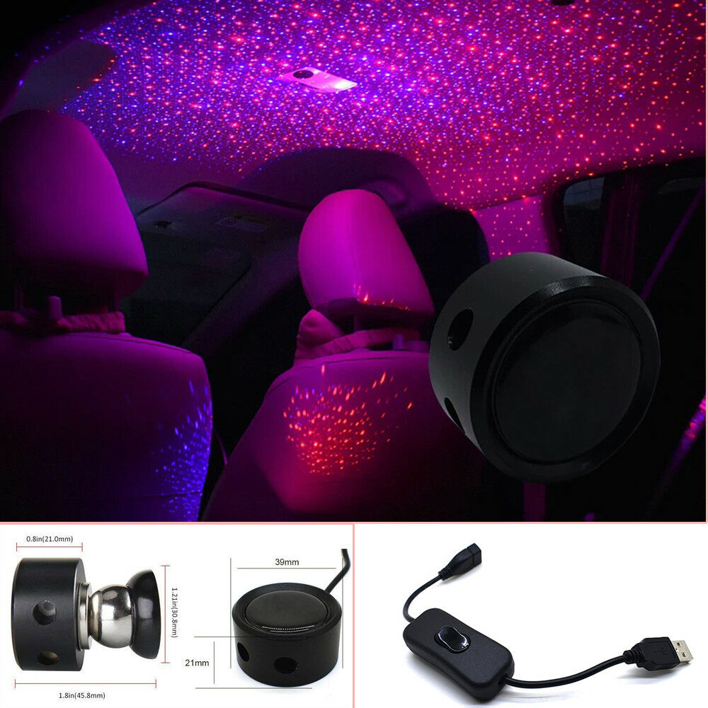 3 Models LED Galaxy Light Home Car Roof Star Ceiling Atmosphere Light Twinkle