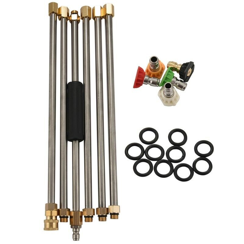 90 Inch Universal Wand Set Car Washing Pressure Washer Wand Extension, ReplaceE1