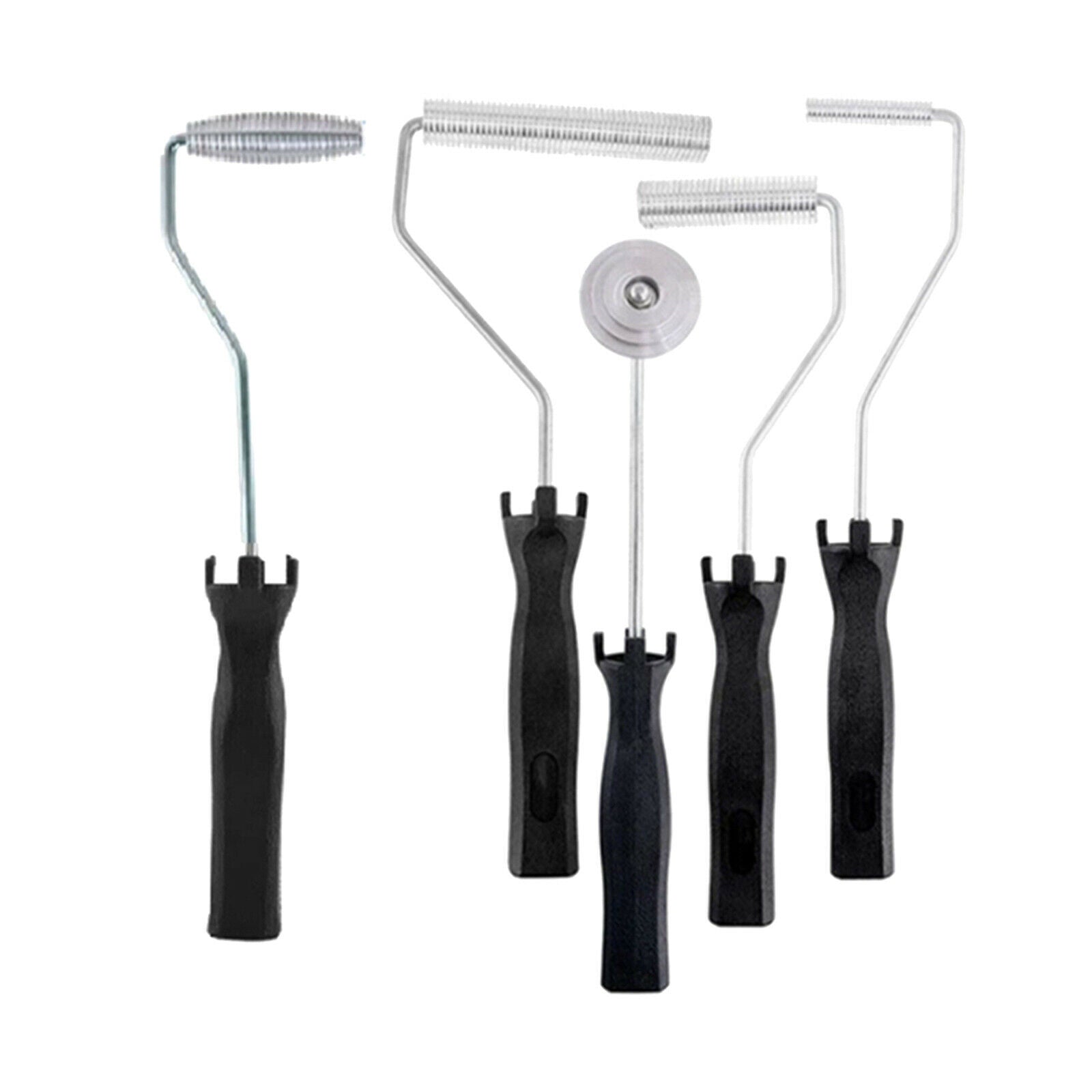Fiberglass Roller Plastic Head x 5 Paddle Style High Quality Durable Marine