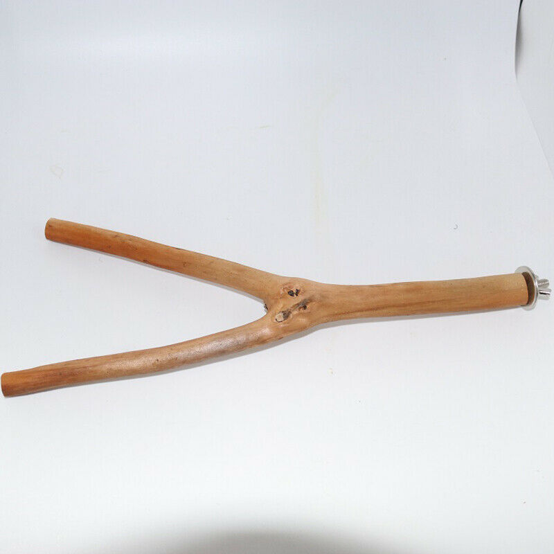 20cm Pet parrot standing stick wooden rod bite claw grinding toys accessorieFCA