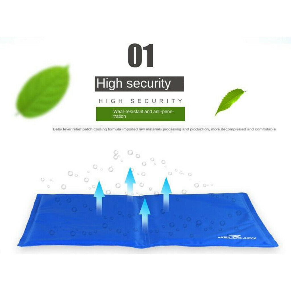 Pet Dog Cooling Mat Cool Pad Cooling Blanket Cushion for Beds Indoor 22x31cm