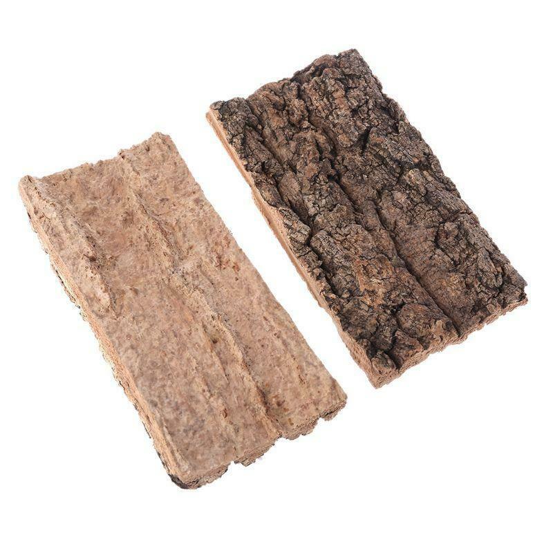Rodent Reptile Habitat Decoration Lizard Spider Hide Climbing Tree Bark Platform