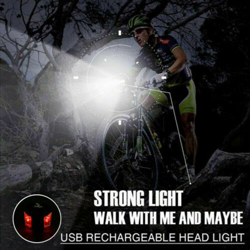 Bicycle Headlight Bike Warning Light Taillight LED Front Head Lamp Rear Lights