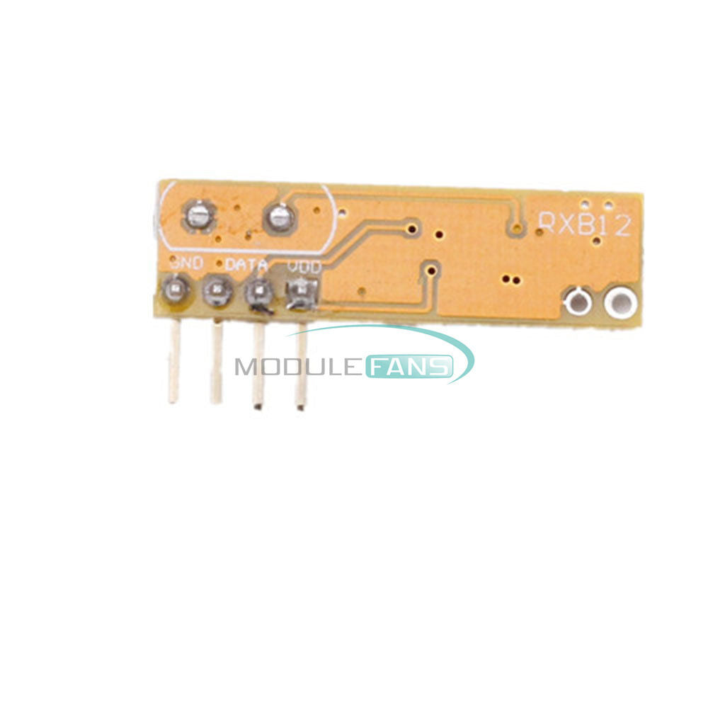 5PCS Superheterodyne 433Mhz RXB12 Wireless Receiver Module  for Arduino/AVR