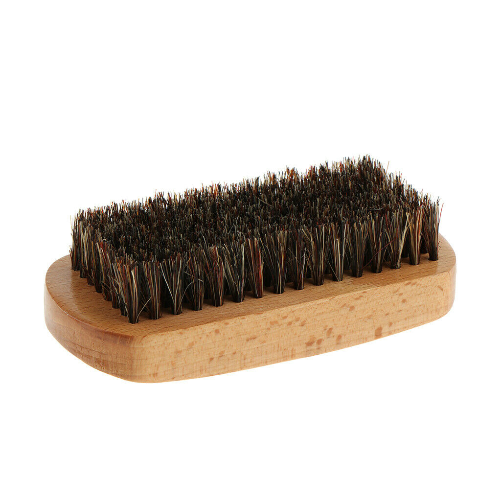 Natural Men Grooming Beard Brush Facial Moustaches Cleaning Shaving Tool