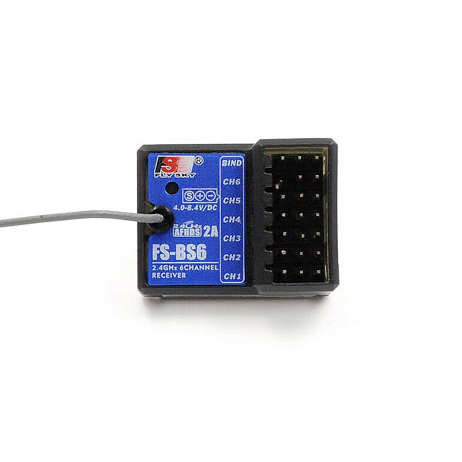 2.4G 6CH FS-BS6 RC Gyro Receiver Fail-Safe For Transmitter Racing Car Boat