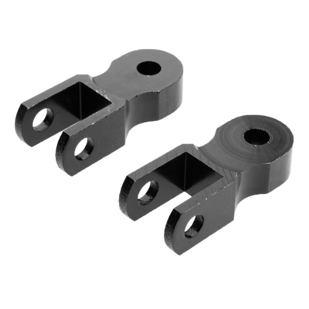 2X Height Extension Shock Absorber Motorcycle Jack Up Riser Suspension Black