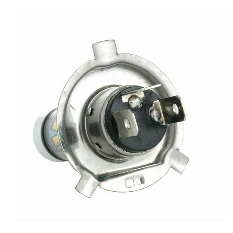 H4 100W 20LED Bulb Hi/Lo Beam HID 6000K White Motorcycle Headlight High Powe SJ