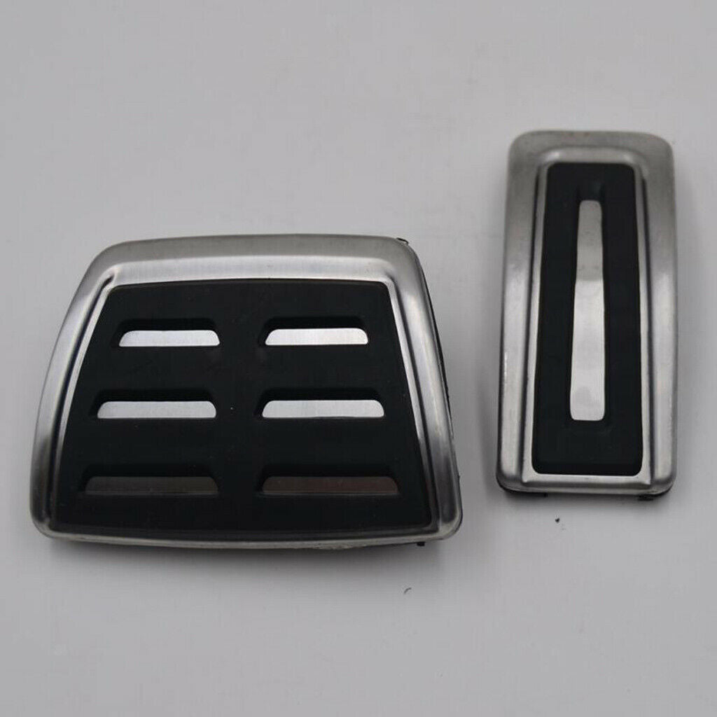 Steel Automatic Accelerator Pedals Pads Cover for Polo Golf 4 Jetta MK4