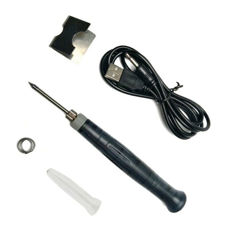 Portable USB 5V 8W SOLDE IRON PEN KIT with Led Indicator in Retail Package A8SS6